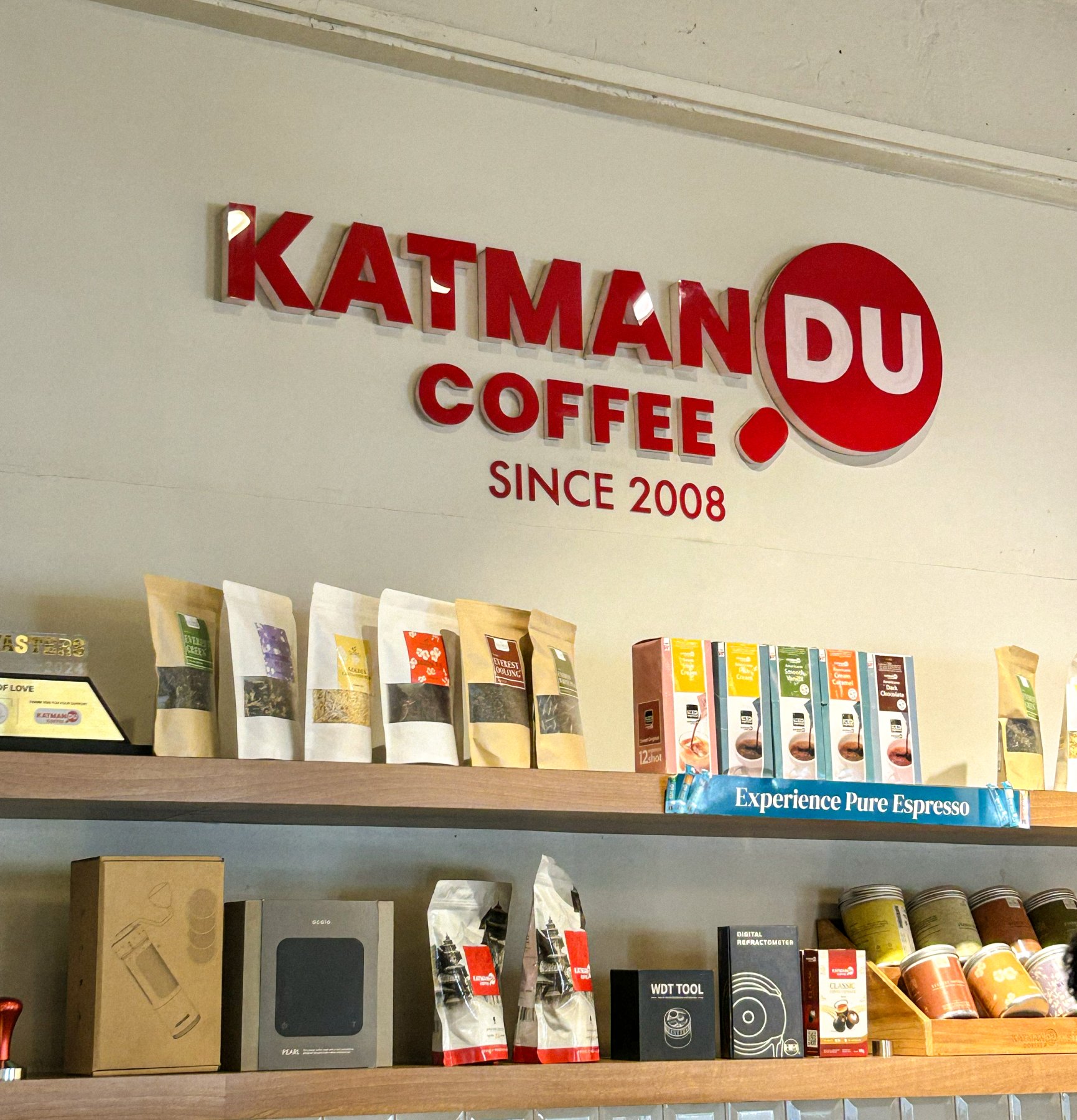 Commercial Coffee Equipment Setup